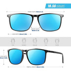 Men’s Polarized UV Protection Sunglasses, Lightweight Outdoor Eyewear