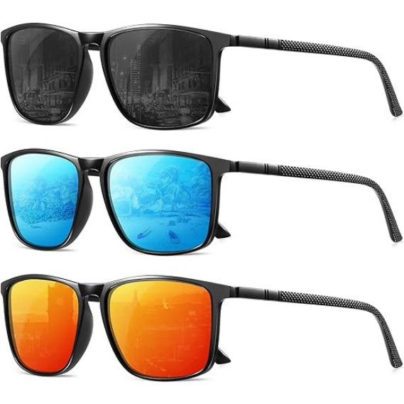 Men’s Polarized UV Protection Sunglasses, Lightweight Outdoor Eyewear